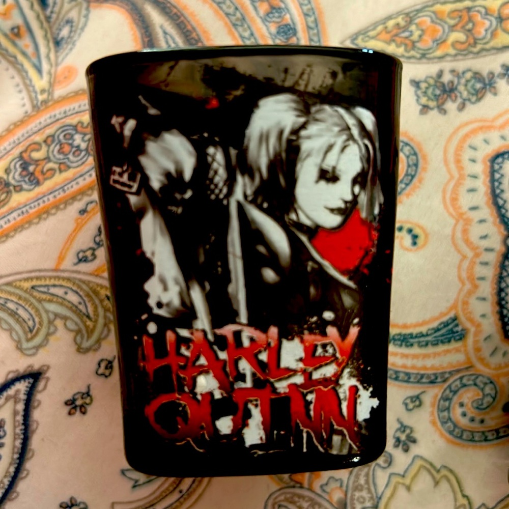 Harley Quinn shot glasses
